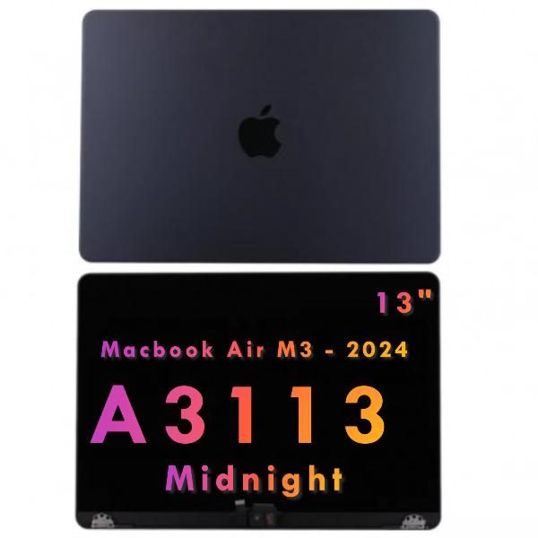 Apple Macbook A3113 13.6" Screen Assembly Midnight Blue