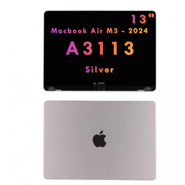 Apple Macbook A3113 13.6" Screen Assembly Silver