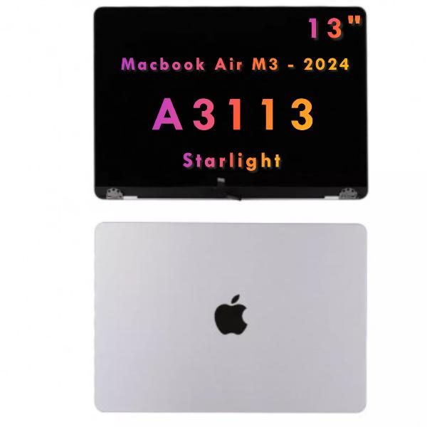 Apple Macbook A3113 13.6" Screen Assembly Starlight