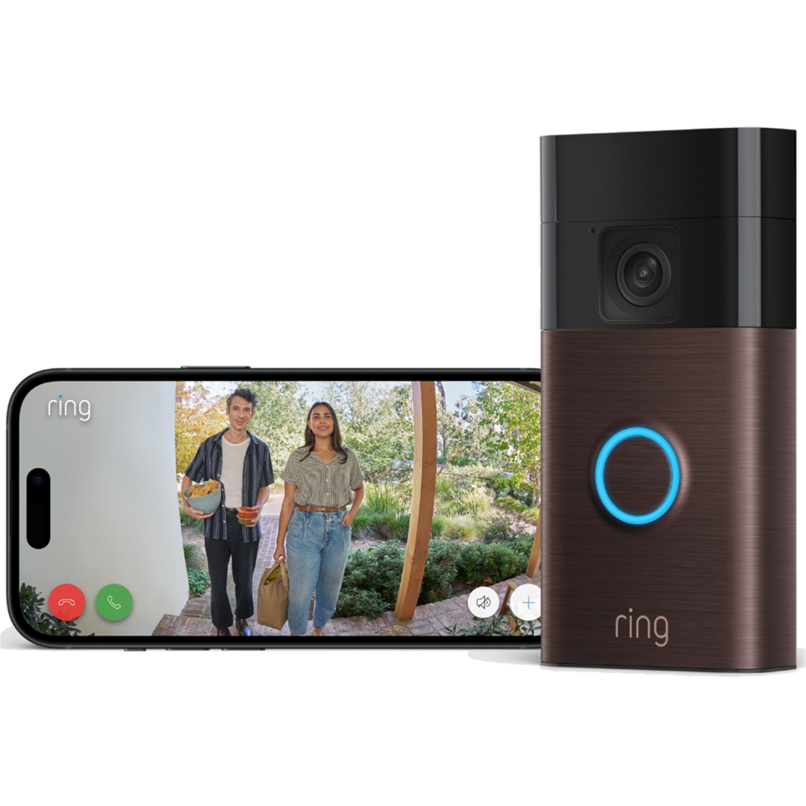 RING Video Doorbell - Venetian Bronze & Chime Bundle 4 RING Video Doorbell - Venetian Bronze & Chime Bundle - Image 4